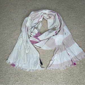 Burberry Check Silk Scarf